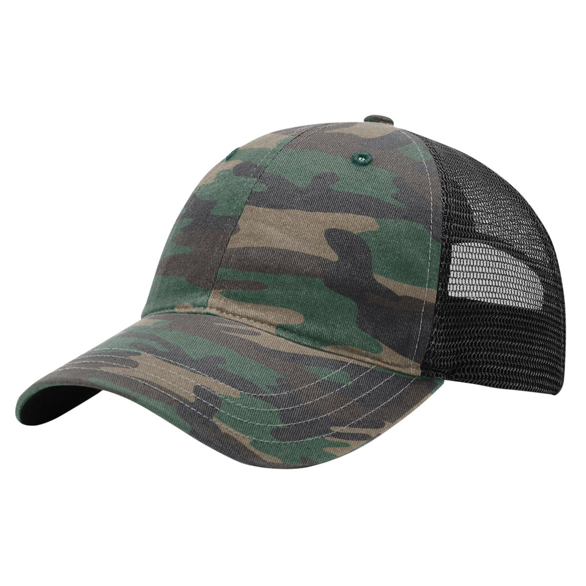 111P Richardson Camo Printed Trucker Cap