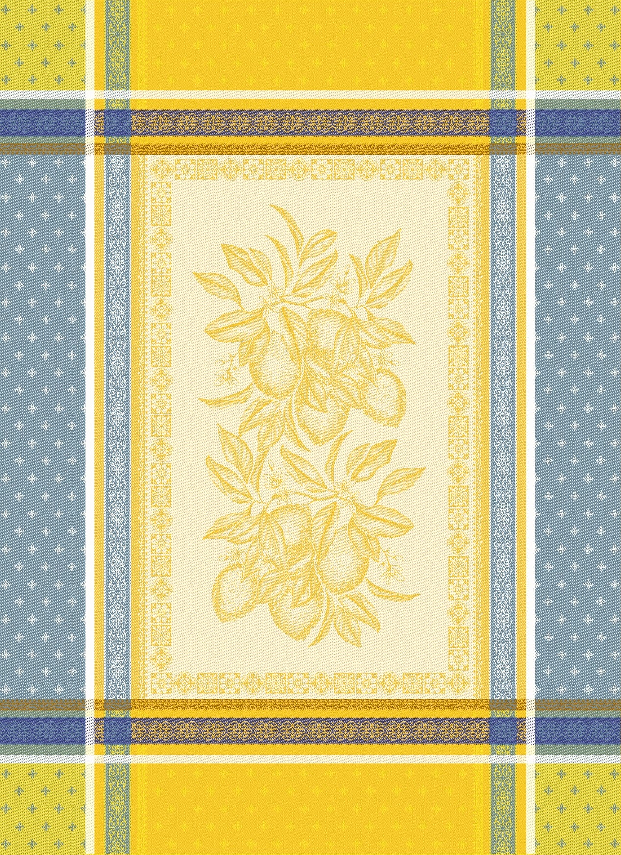 Cédrat Soleil Jacquard Tea Towel