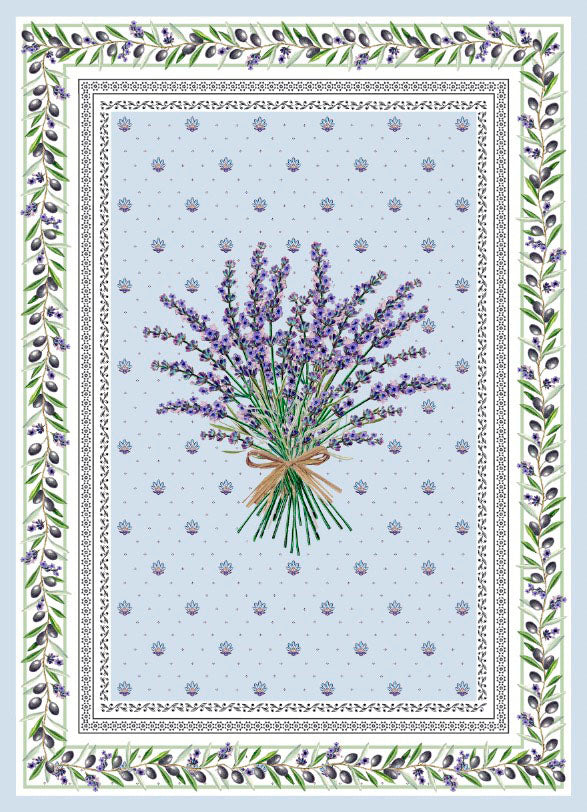 Lauris Lavender Blue Tea Towel
