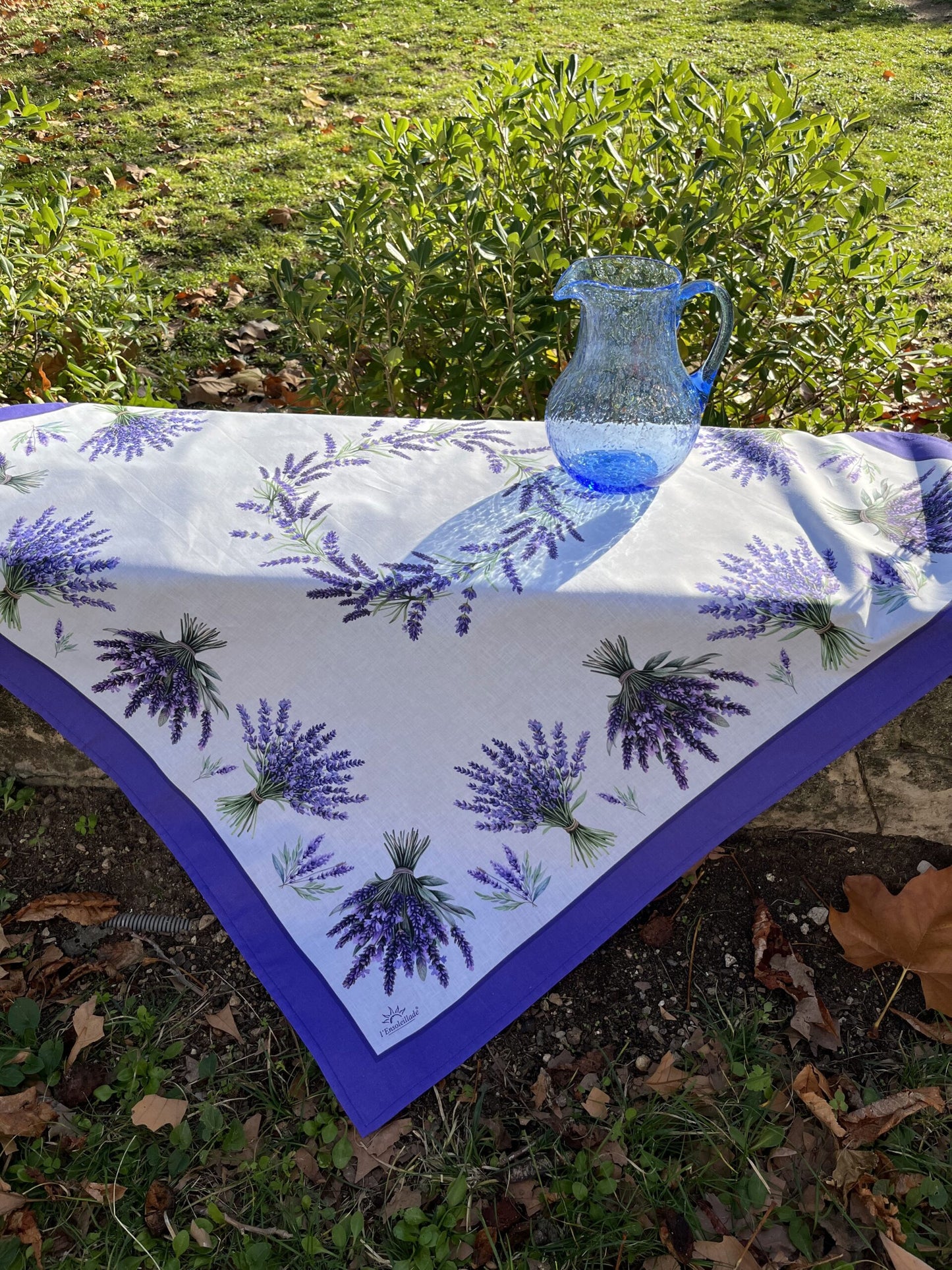 Lavandula 100 % Cotton (NOT COATED) 39"X39"