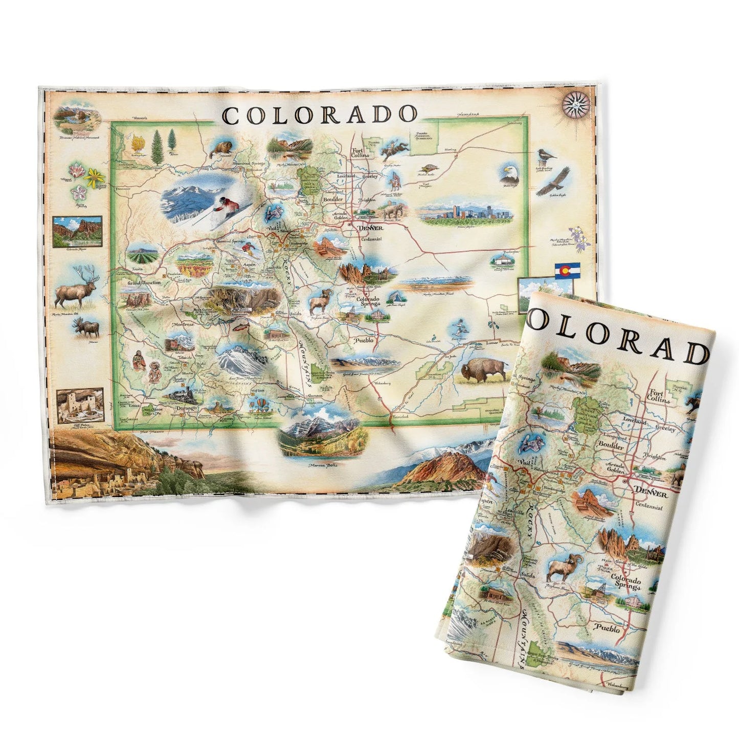 Colorado tea Towel