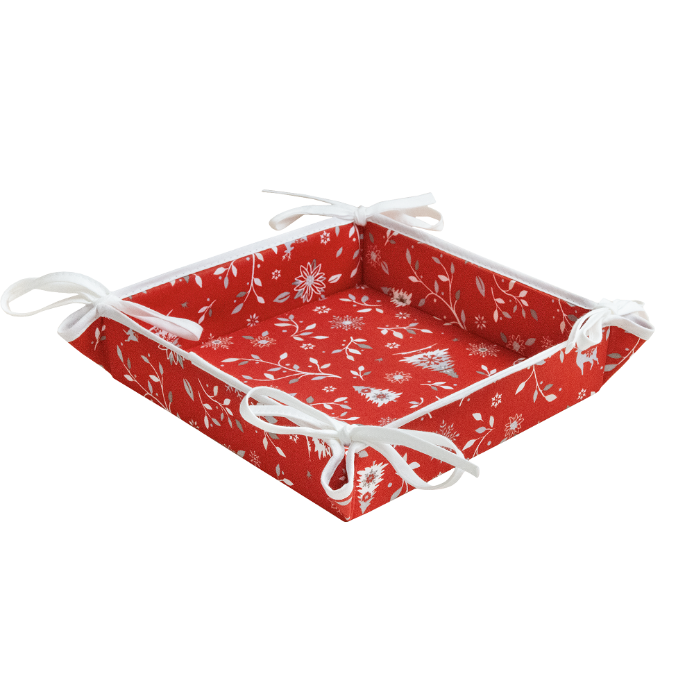 Cervin Red Holiday Basket