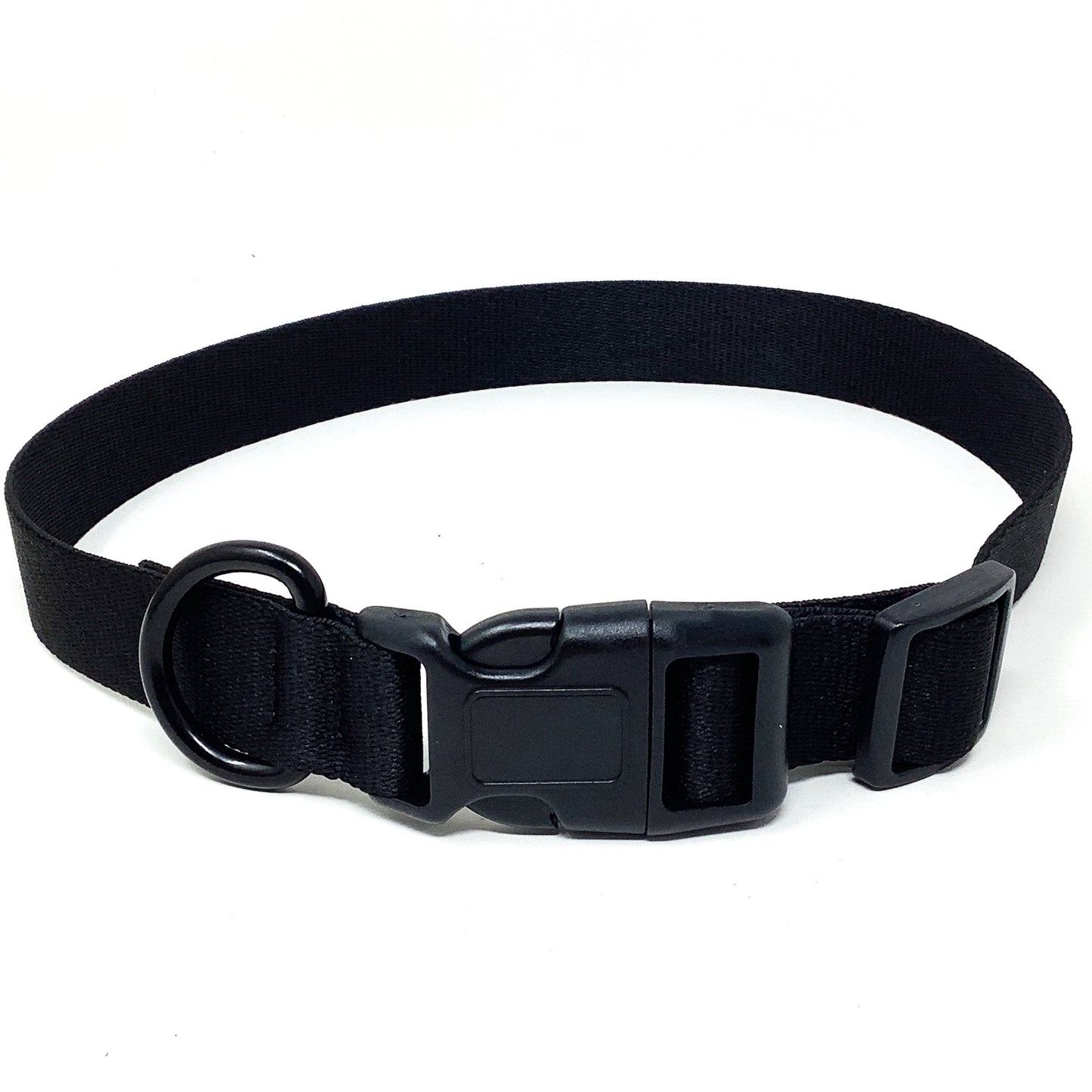 Black 1 Inch Dog Collar