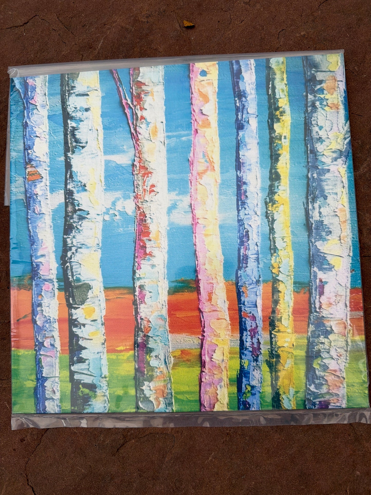 Giclee Print on 12x12 Canvas