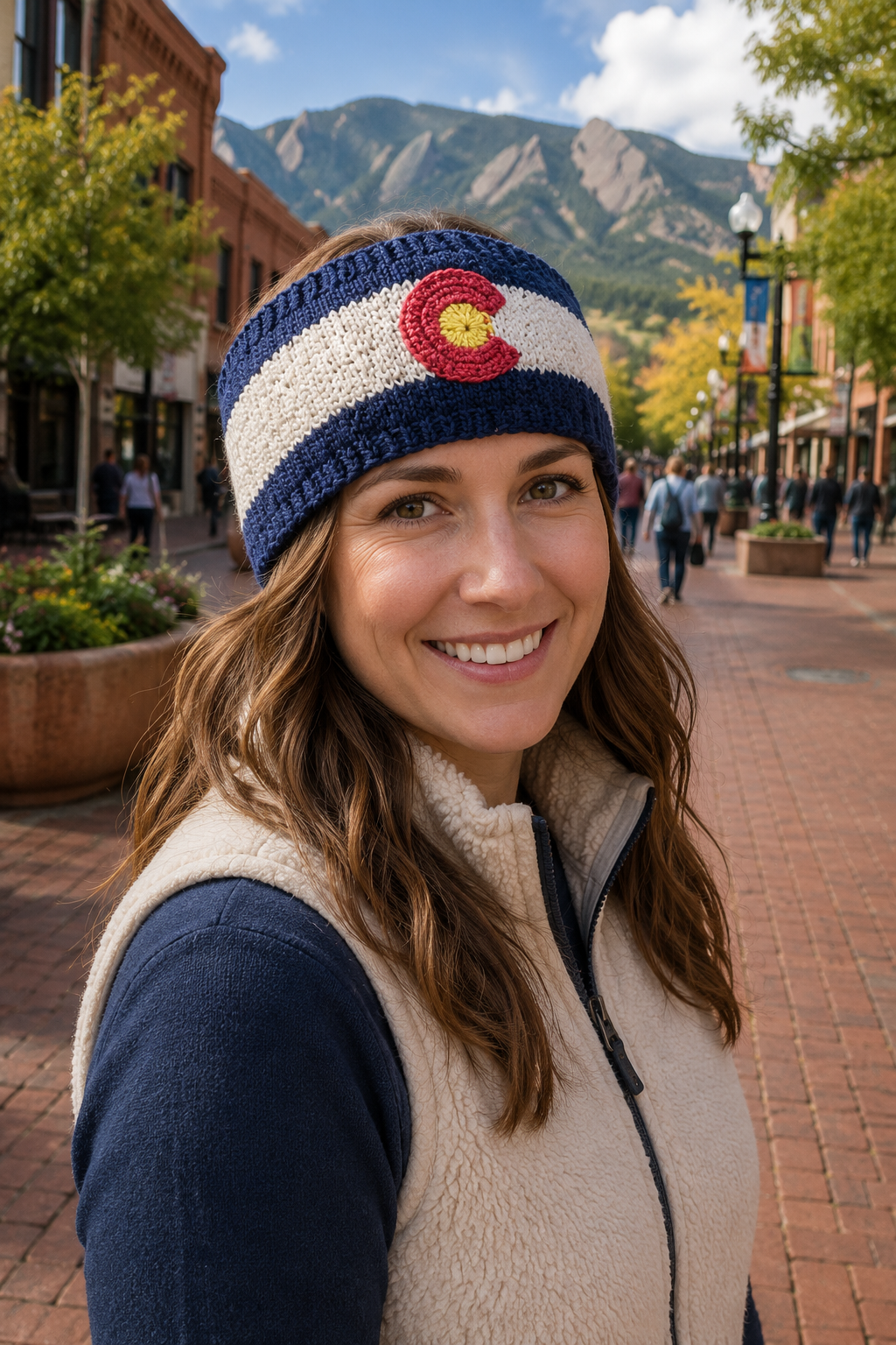 Crochet Headband Colorado