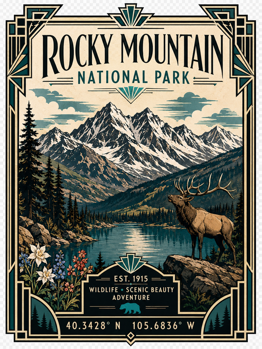 RMNP Art Deco Frame