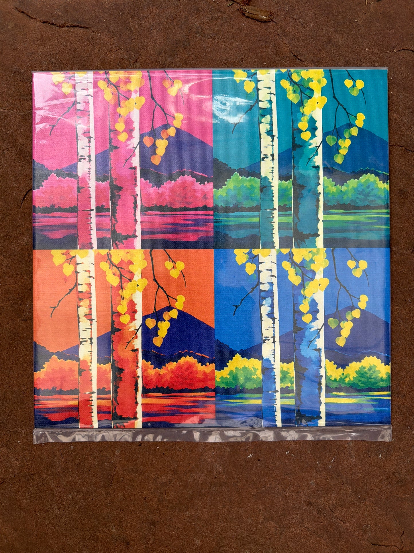 Giclee Print on 12x12 Canvas