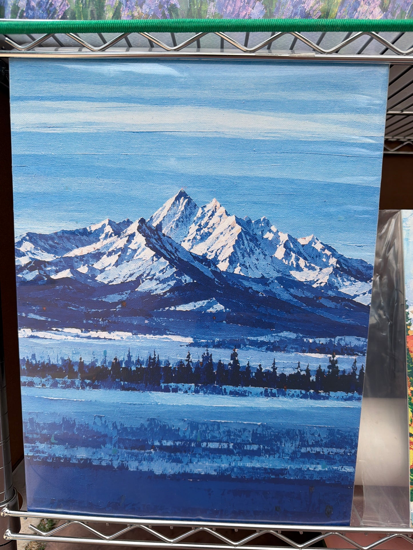 Giclee Print on 16x12 Canvas