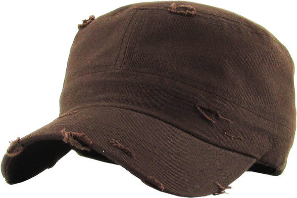 Army Cap Distressed