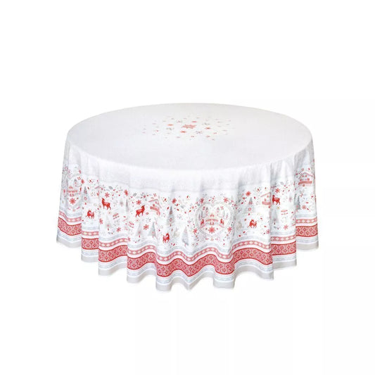 Cervin Coated tablecloth Round 90”