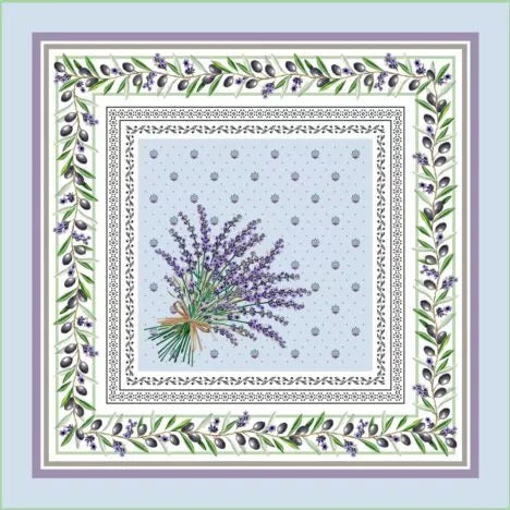 Lauris Lavender Bleu Napkin (Set of 6)