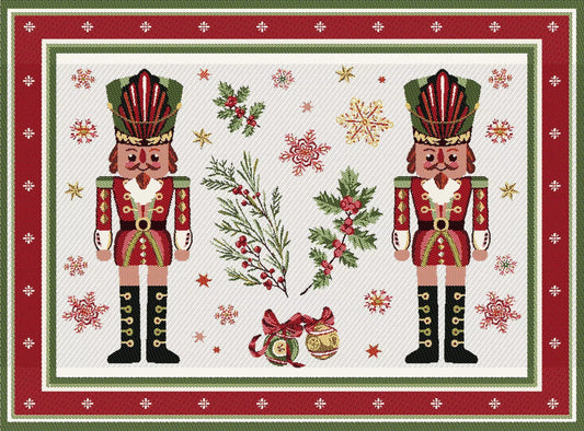 Nutcracker French Jacquard Placemat