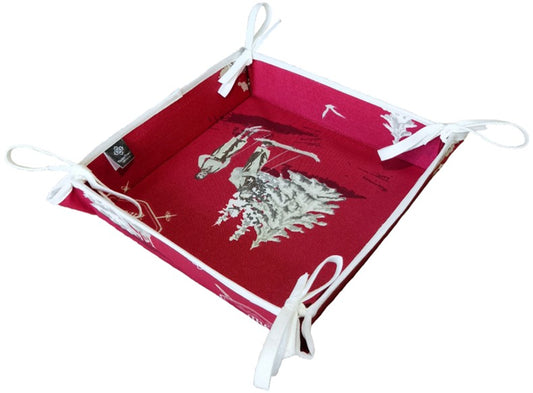 Vintage Holiday Basket