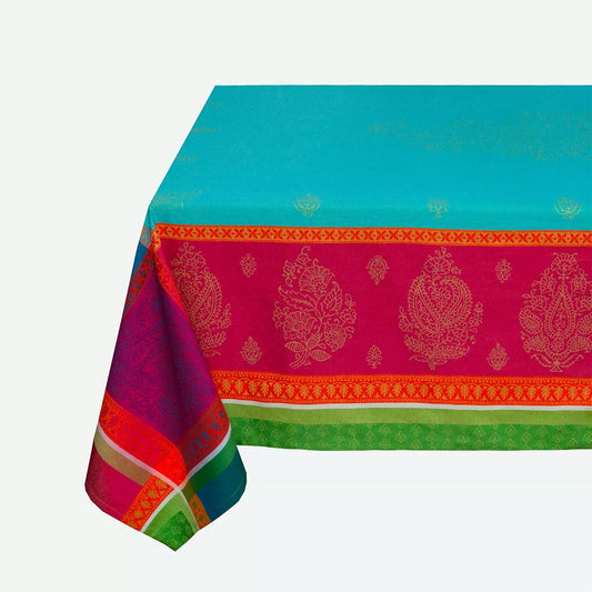 Cassis Estival Jacquard Tablecloth (Water-Repellent)