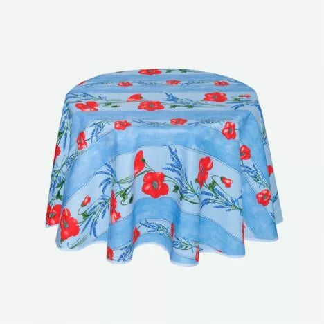 Coated tablecloth ROUND 60"