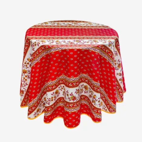 Coated tablecloth ROUND 60"