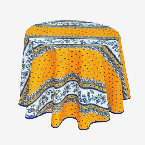 Coated tablecloth ROUND 60"