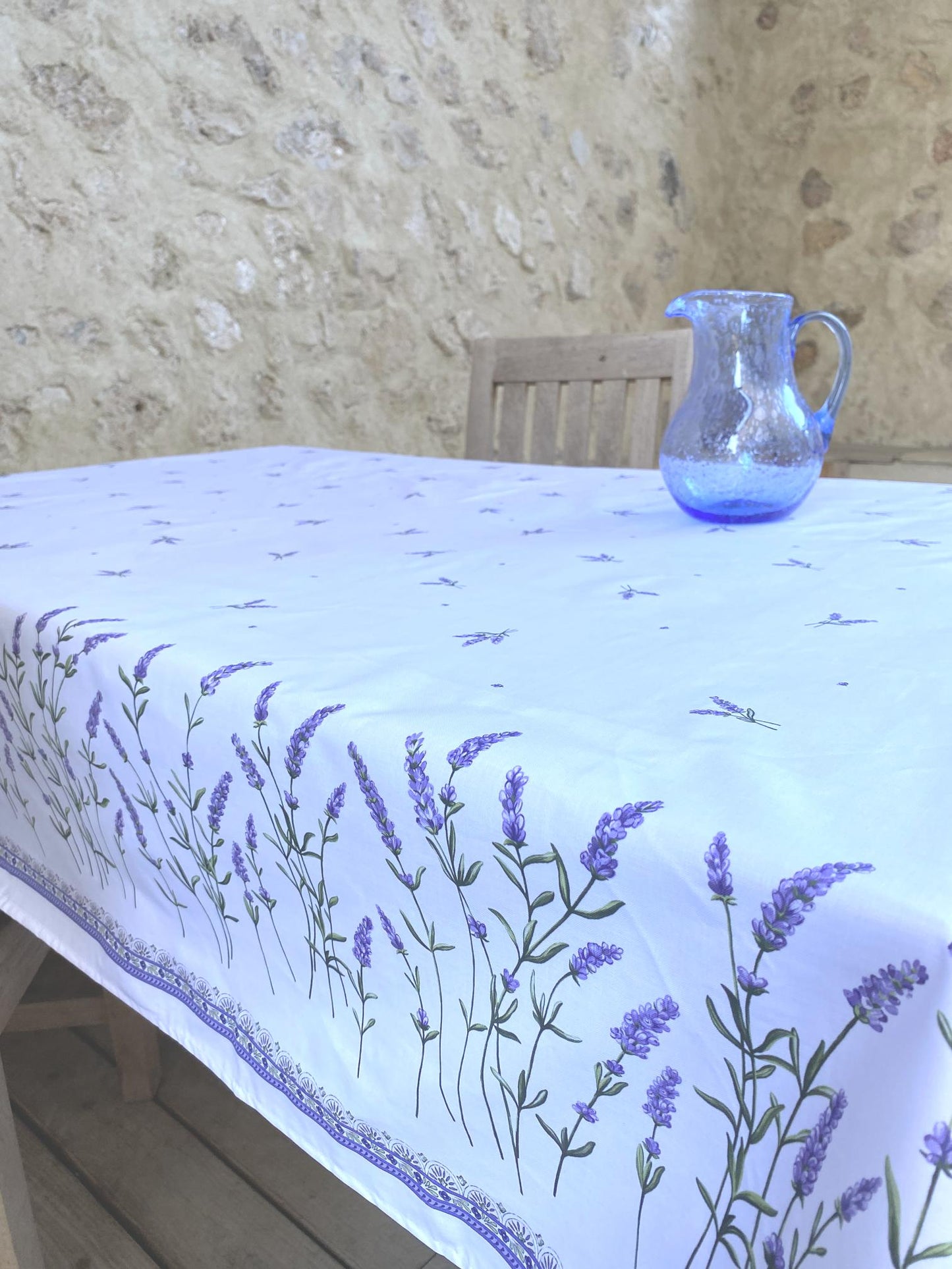 Lavandines Coated Tablecloth