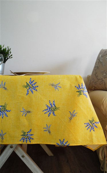 Valensole Coated Tablecloth