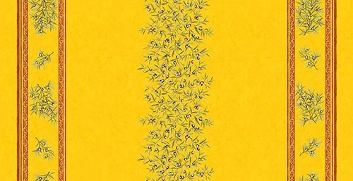 Olives Coated Tablecloth