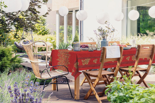 Olives Coated Tablecloth