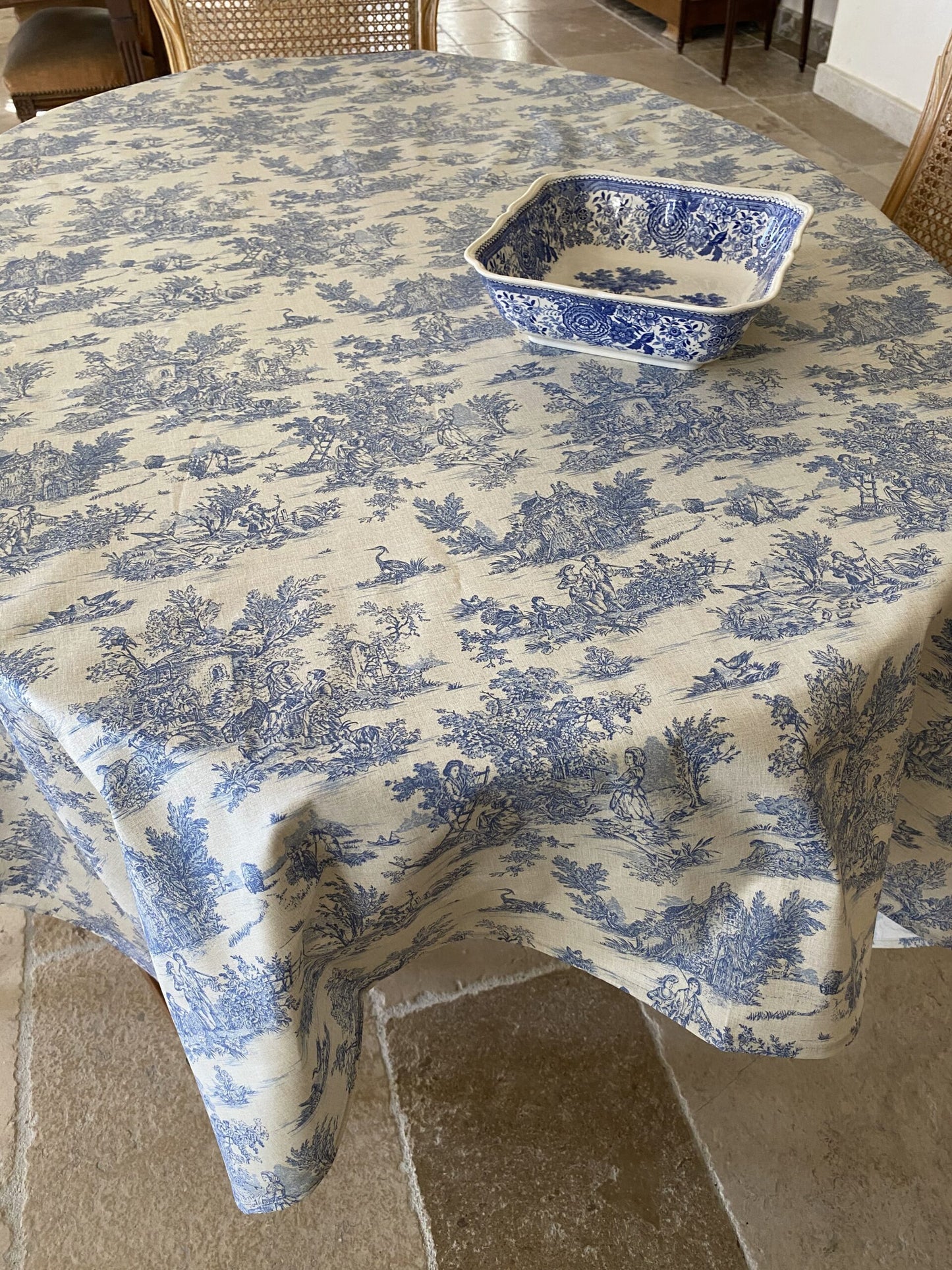 Mini Pastorale Coated Tablecloth