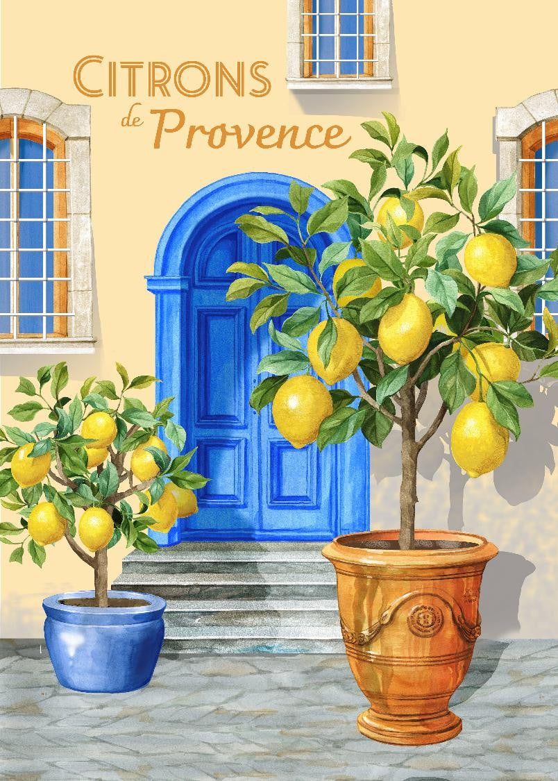 Lemon Tree Tea Towel