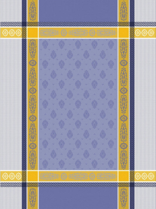 Vaucluse Blue/Yellow Jacquard Tea Towel