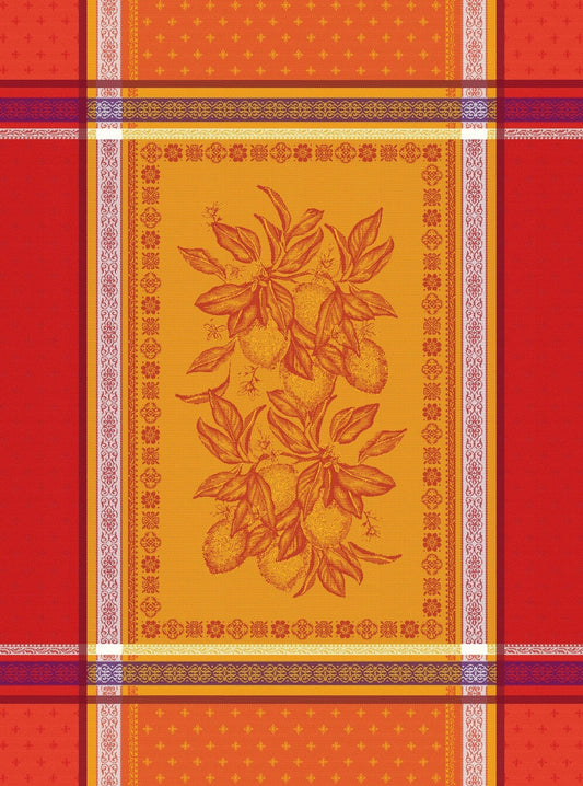 Cédrat Andalouse Jacquard Tea Towel