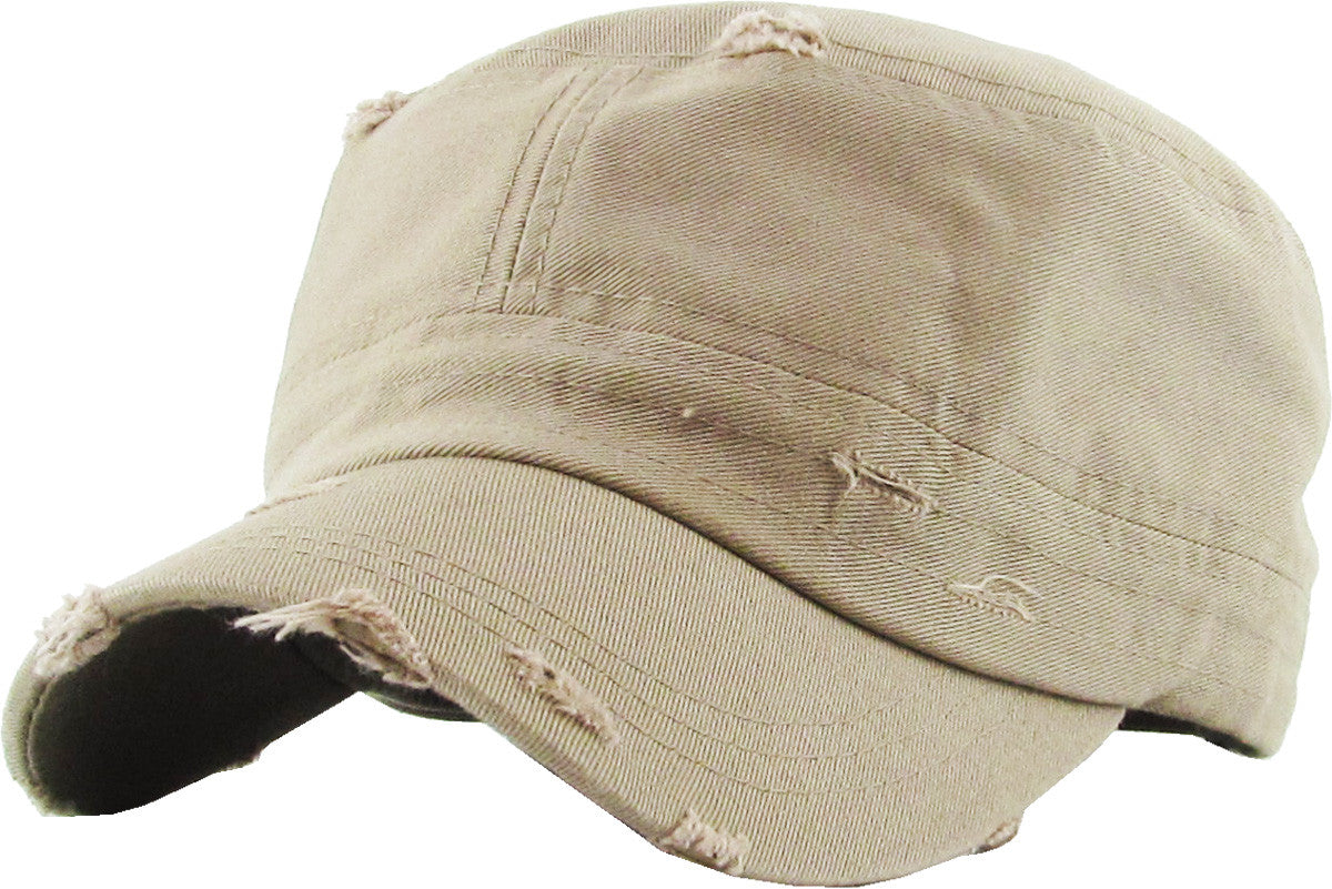 Army Cap Distressed