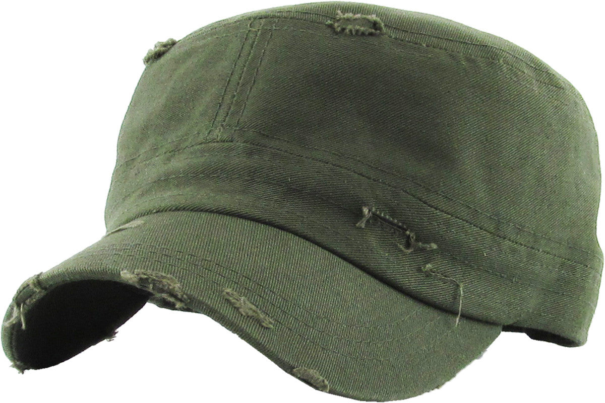 Army Cap Distressed