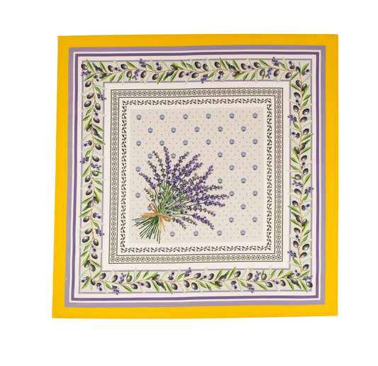 Lauris Lavender Yellow Napkin (Set of 6)