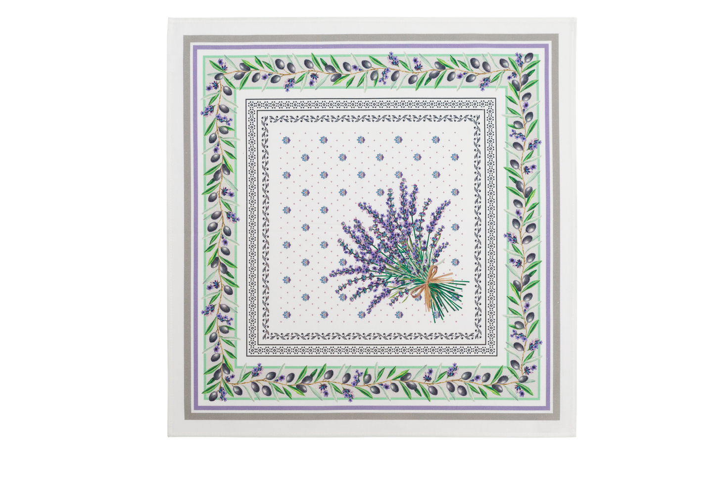 Lauris Lavender Ecru Napkin (Set of 6)
