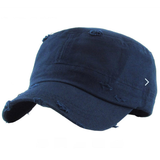 Army Cap Distressed