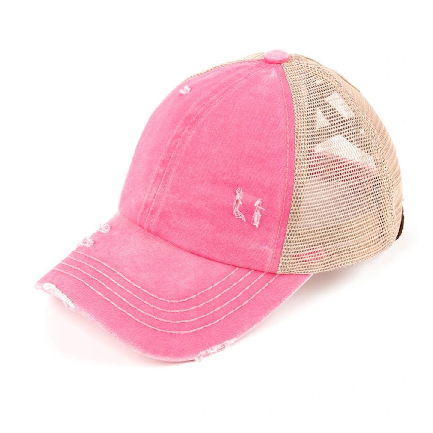 Baseball Cap Ponytail