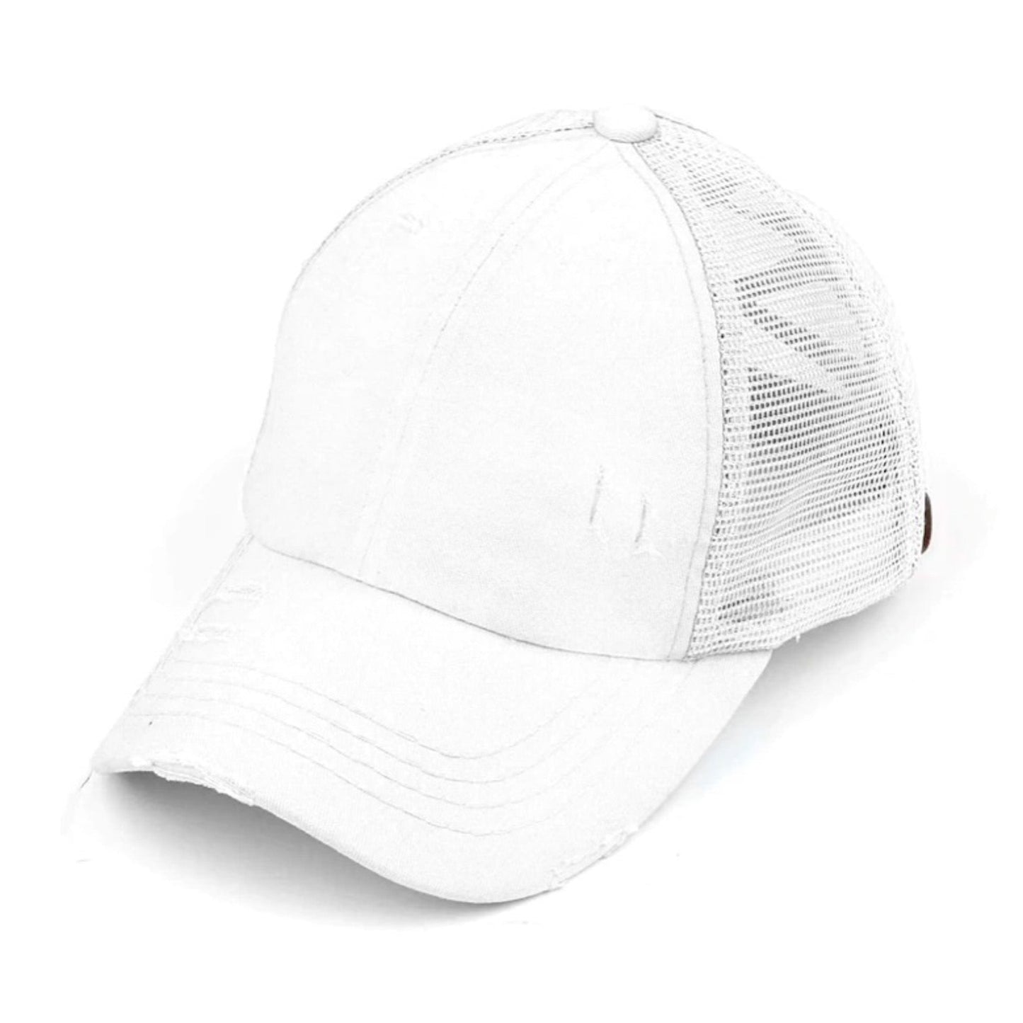 Baseball Cap Ponytail