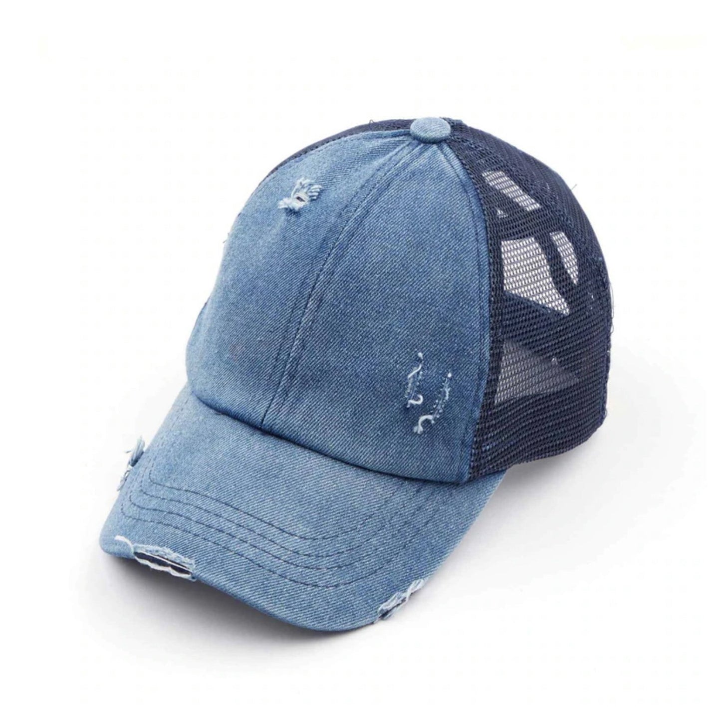 Baseball Cap Ponytail