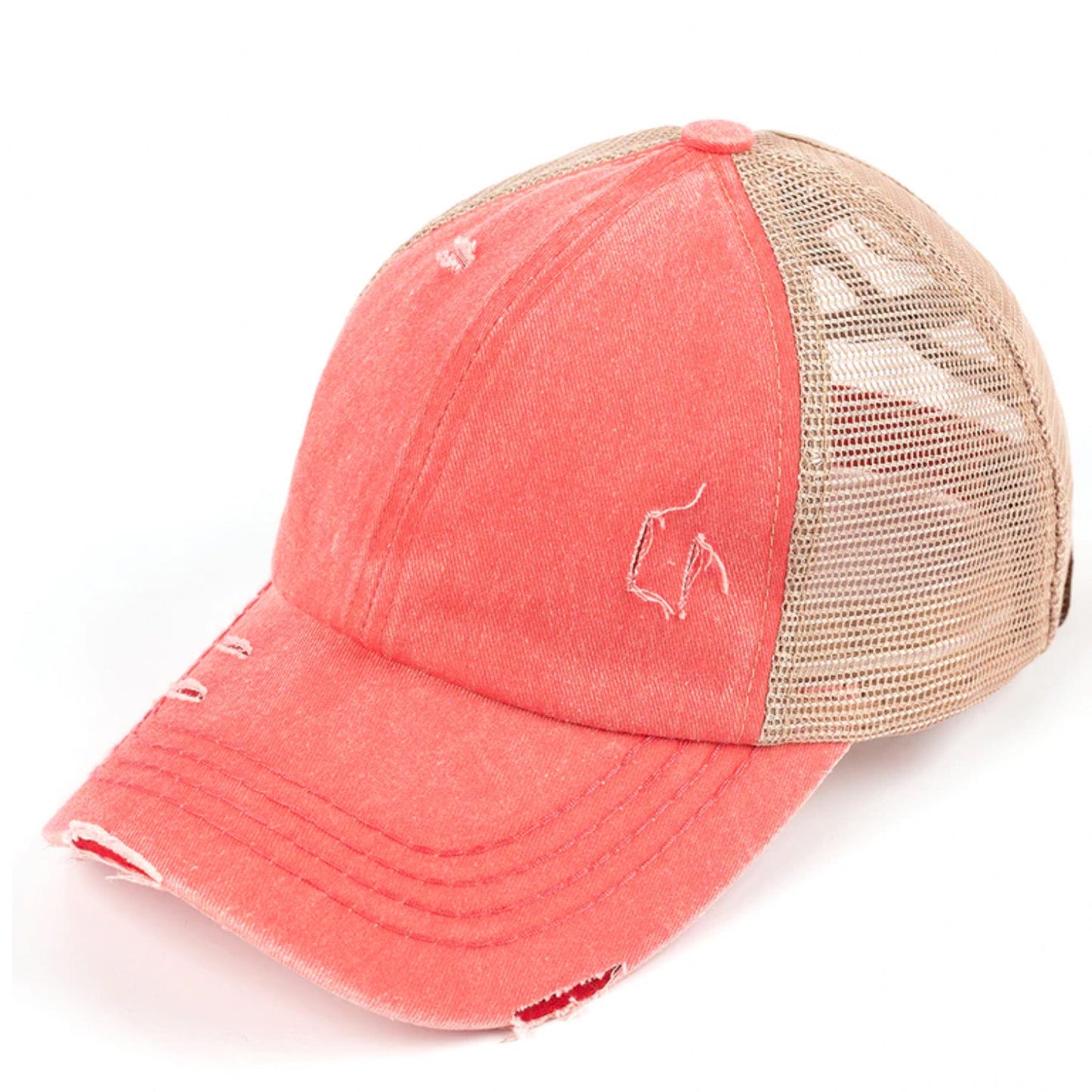 Baseball Cap Ponytail