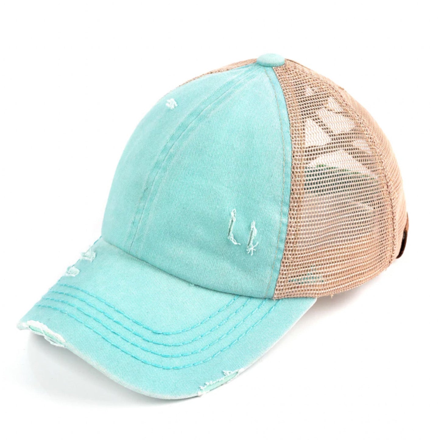 Baseball Cap Ponytail