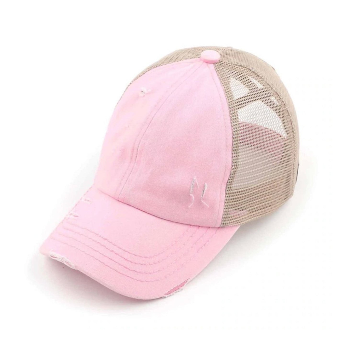 Baseball Cap Ponytail